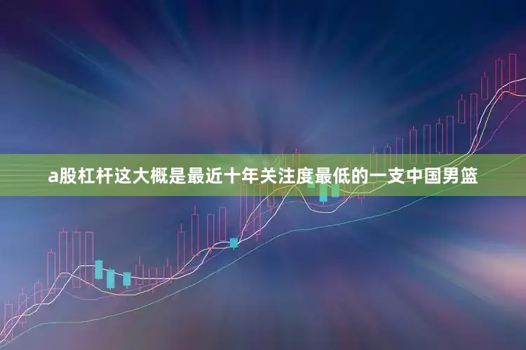 a股杠杆这大概是最近十年关注度最低的一支中国男篮